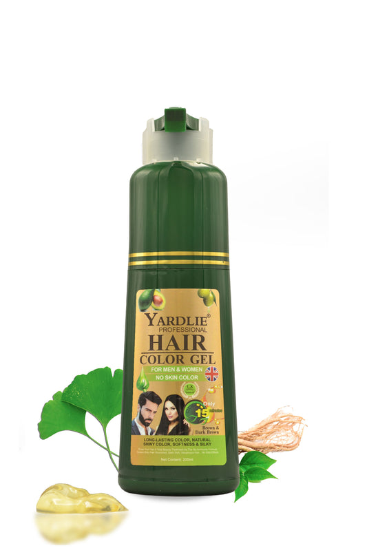 Hair Color Gel | Dark Brown | Yardlie | 200ml |