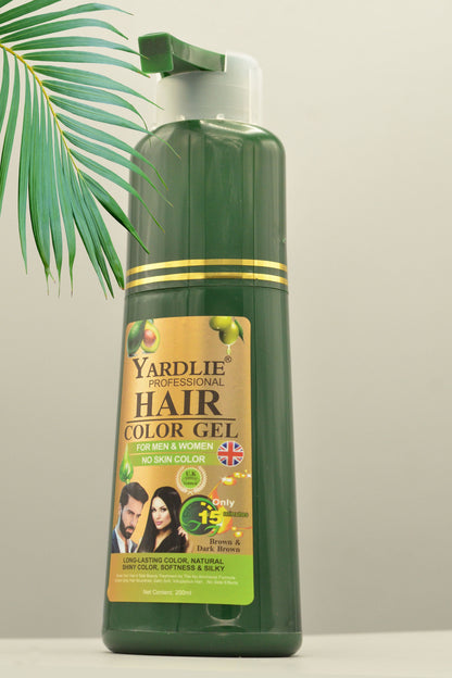 Hair Color Gel | Dark Brown | Yardlie | 200ml |