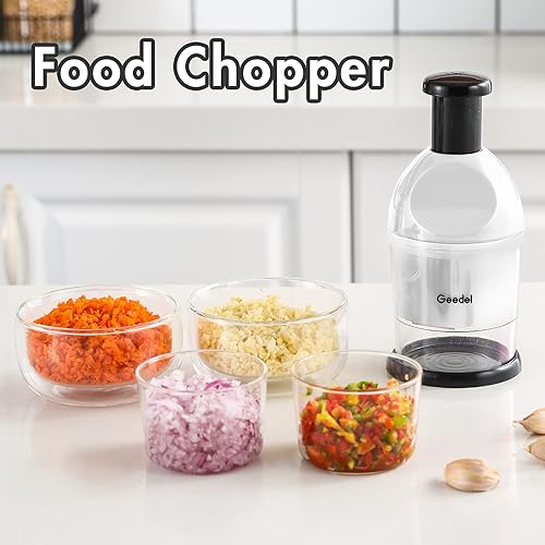 Manual Garlic & Vegetable Chopper – Easy Clean, Multi-Purpose Kitchen Mincer