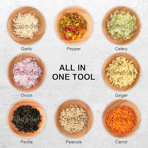 Manual Garlic & Vegetable Chopper – Easy Clean, Multi-Purpose Kitchen Mincer